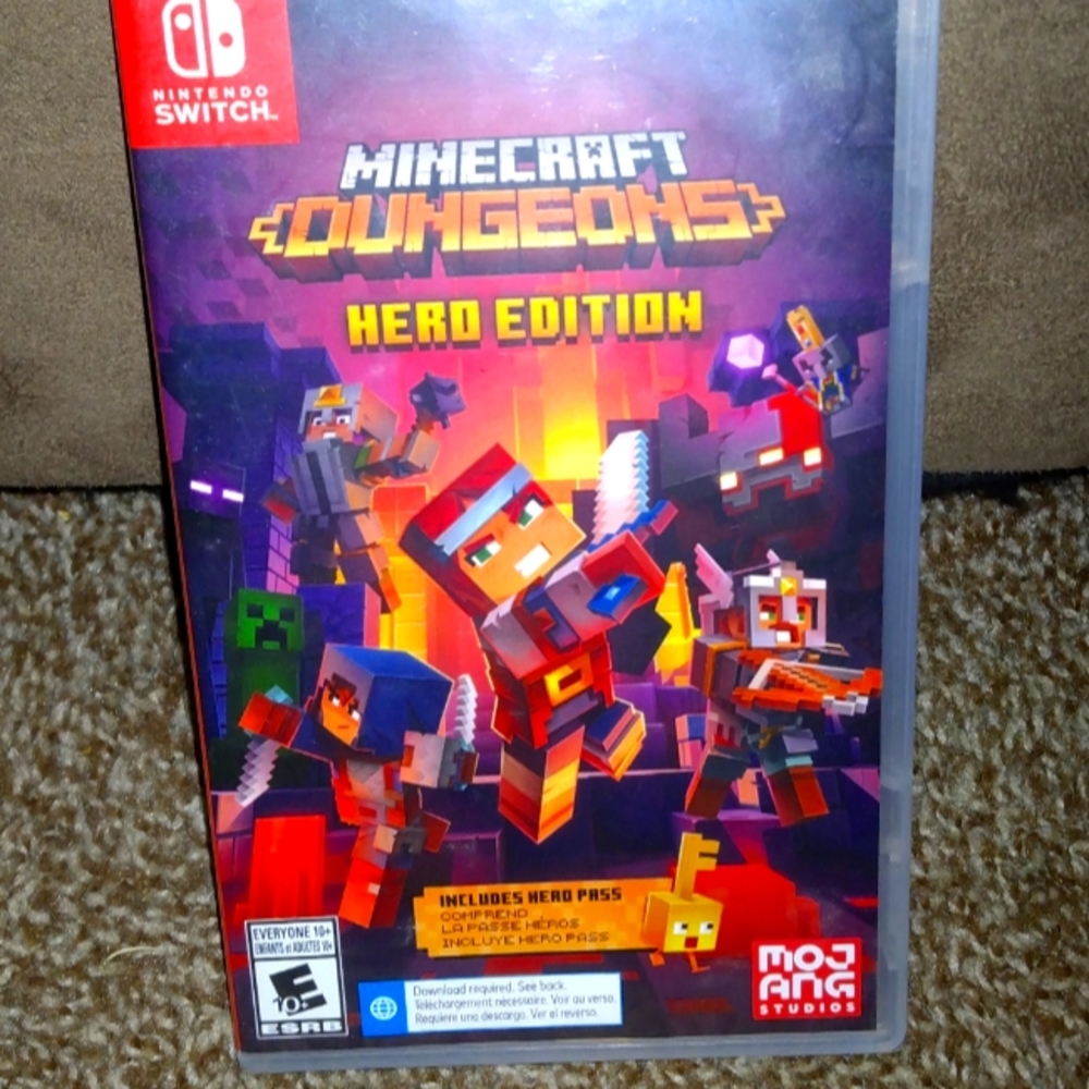 Nintendo Switch "Minecraft Dungeons"